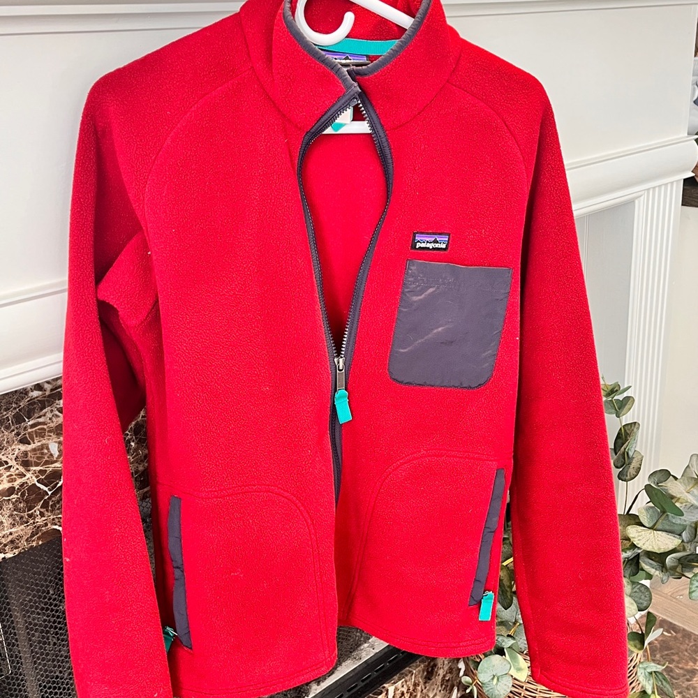 Patagonia zip up fleece